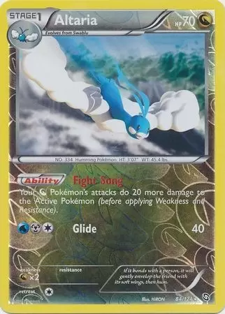 Dragons Exalted - Altaria Reverse