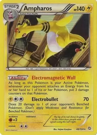 Dragons Exalted - Ampharos Holo