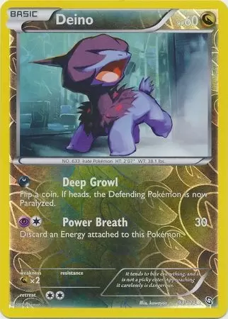 Dragons Exalted - Deino Reverse