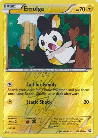 Dragons Exalted - Emolga Reverse
