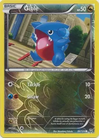 Dragons Exalted - Gible Reverse