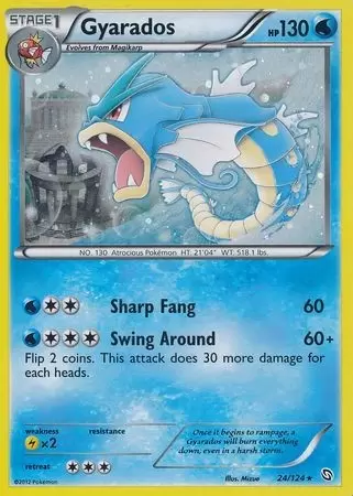Dragons Exalted - Gyarados Cosmos Holo