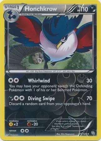 Dragons Exalted - Honchkrow Reverse
