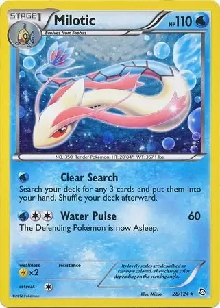Dragons Exalted - Milotic Cosmos Holo