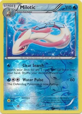 Dragons Exalted - Milotic Reverse