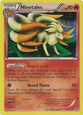 Dragons Exalted - Ninetales Holo