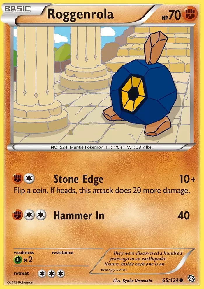 Dragons Exalted - Roggenrola