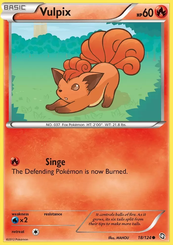 Dragons Exalted - Vulpix