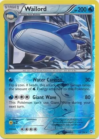 Dragons Exalted - Wailord Reverse