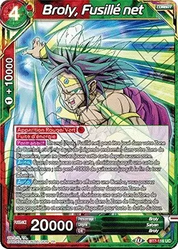 Assault of The Saiyans [BT7] - Broly, Fusillé net