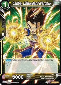 Assault of The Saiyans [BT7] - Cabbe, Débordant d\'ardeur