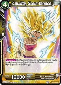 Assault of The Saiyans [BT7] - Caulifla, Soeur tenace