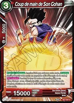 Assault of The Saiyans [BT7] - Coup de main de Son Gohan