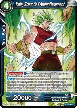 Assault of The Saiyans [BT7] - Kale, Soeur de l\'Anéantissement