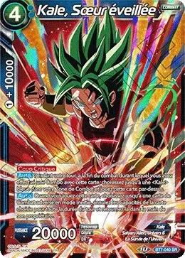 Assault of The Saiyans [BT7] - Kale, Soeur éveillée