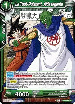 Assault of The Saiyans [BT7] - Le Tout-Puissant, Aide urgente