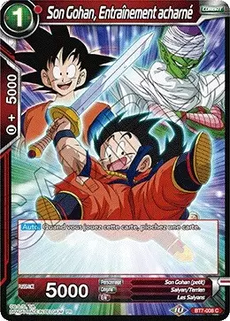 Assault of The Saiyans [BT7] - Son Gohan, Entraînement acharné