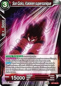 Assault of The Saiyans [BT7] - Son Goku, Kaioken supersonique
