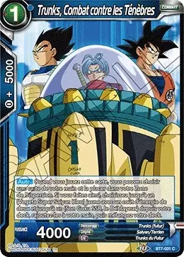 Assault of The Saiyans [BT7] - Trunks, Combat contre les Ténèbres
