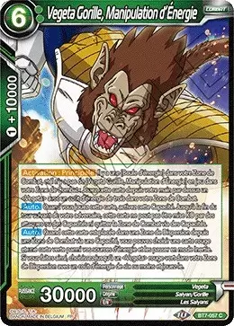 Assault of The Saiyans [BT7] - Vegeta Gorille, Manipulation d\'Énergie