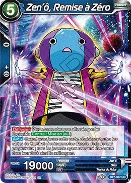 Assault of The Saiyans [BT7] - Zen\'ô, Remise à Zéro