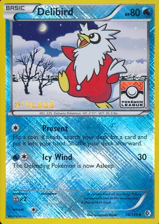 Boundaries Crossed - Delibird Reverse 1st Place Pokemon League