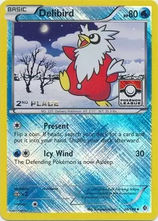 Boundaries Crossed - Delibird Reverse 2nd Place Pokemon League