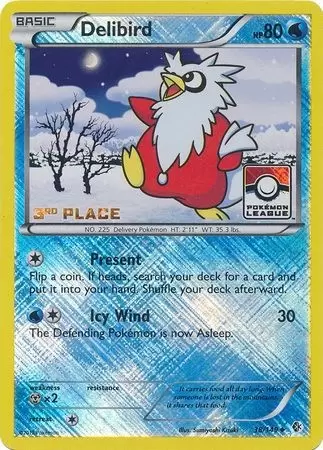 Boundaries Crossed - Delibird Reverse 3rd Place Pokemon League