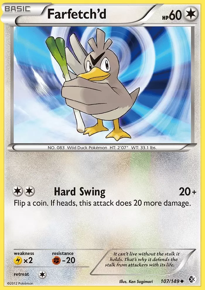 Farfetch'd - EX Emerald Pokémon card 107/106