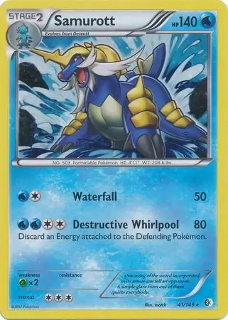 Boundaries Crossed - Samurott Cosmos Holo