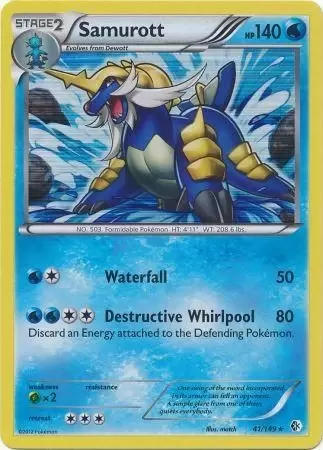 Boundaries Crossed - Samurott Holo