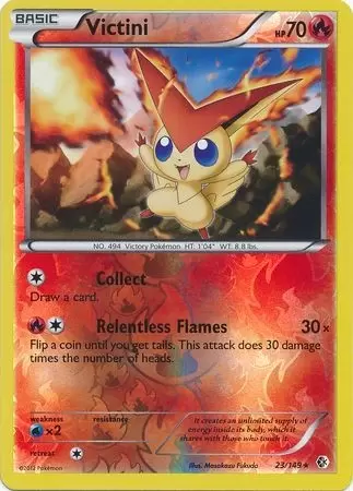 Boundaries Crossed - Victini Reverse