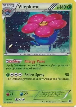 Boundaries Crossed - Vileplume Holo