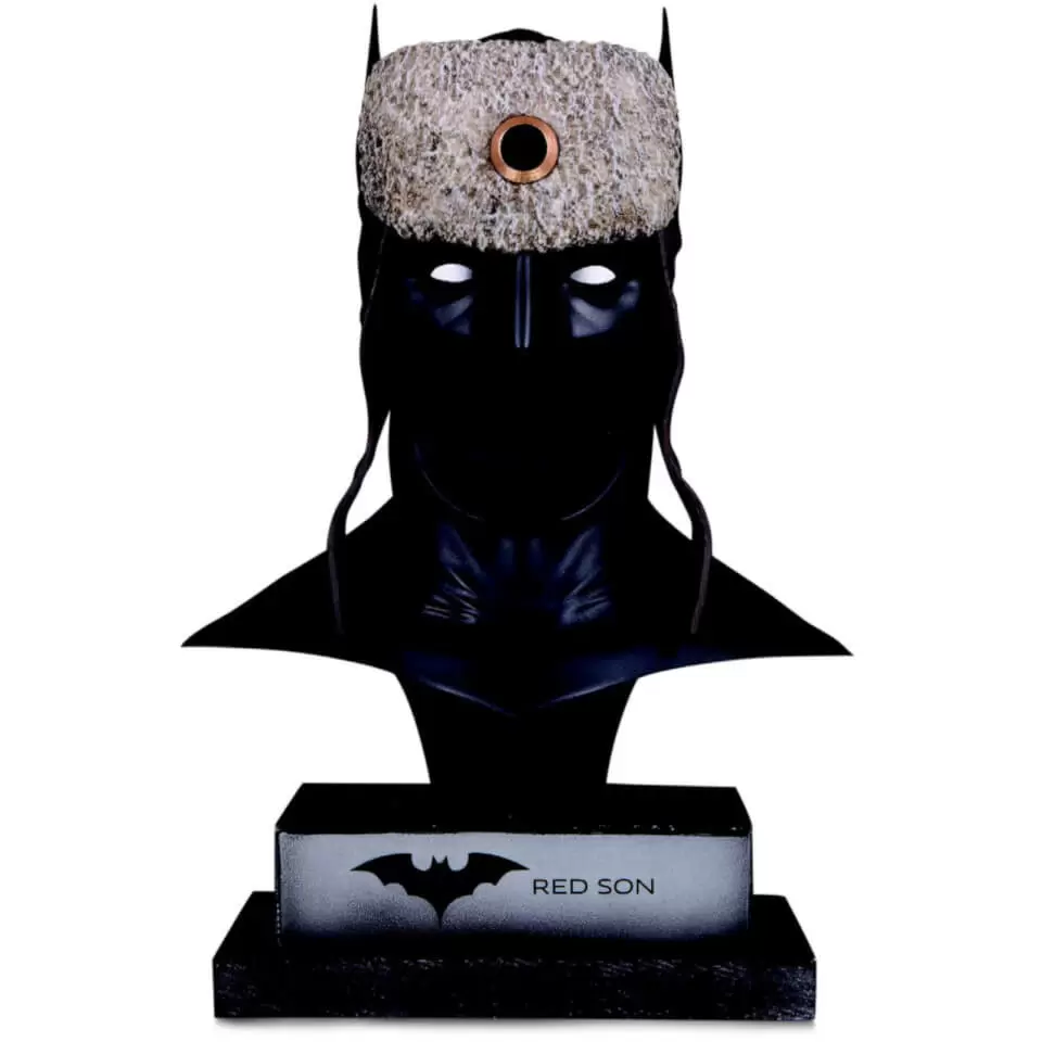DC Collectibles Busts - DC Gallery Red Son Batman Cowl