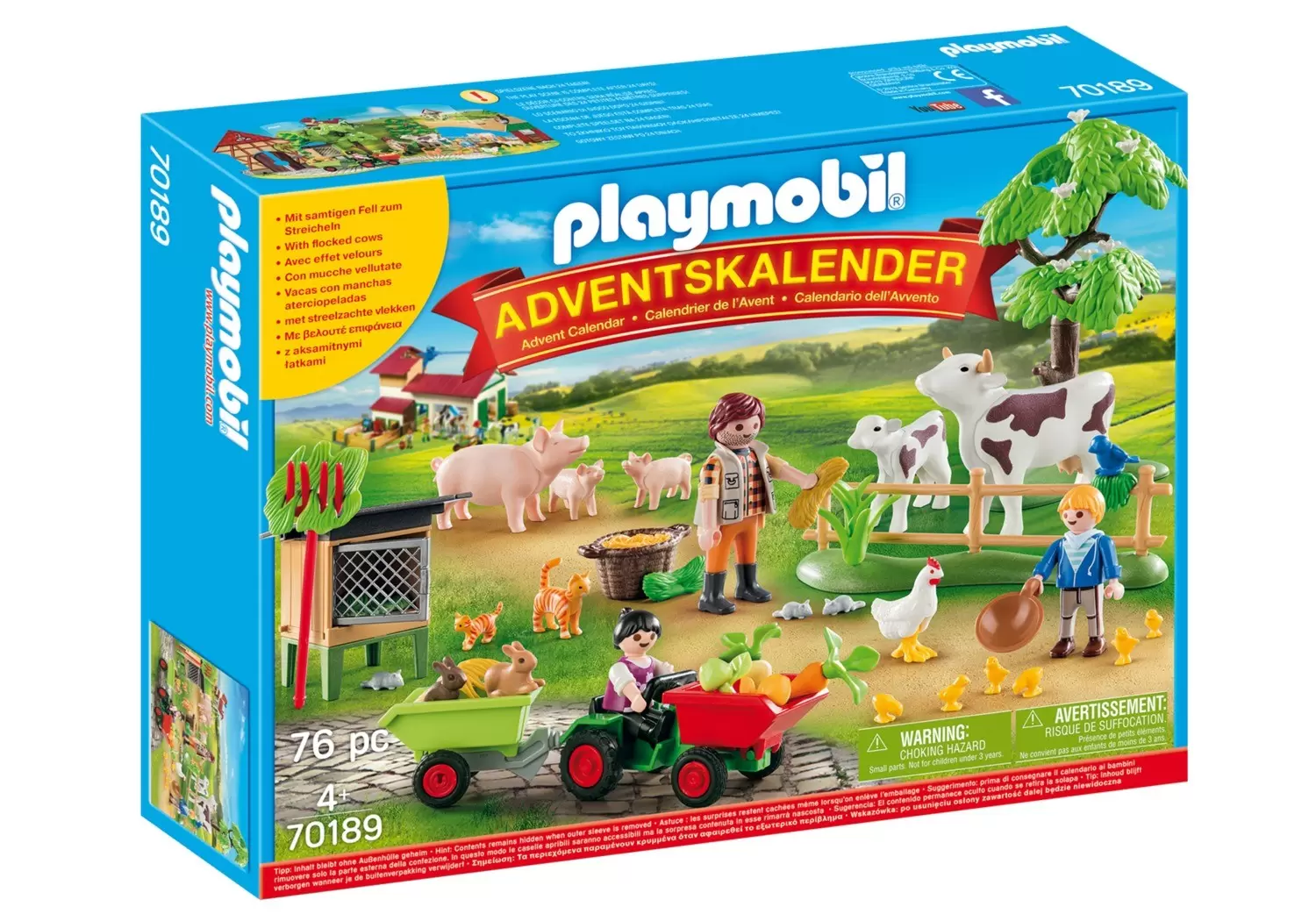 Calendrier de l\'Avent Playmobil - Calendrier Playmobil Country 2019