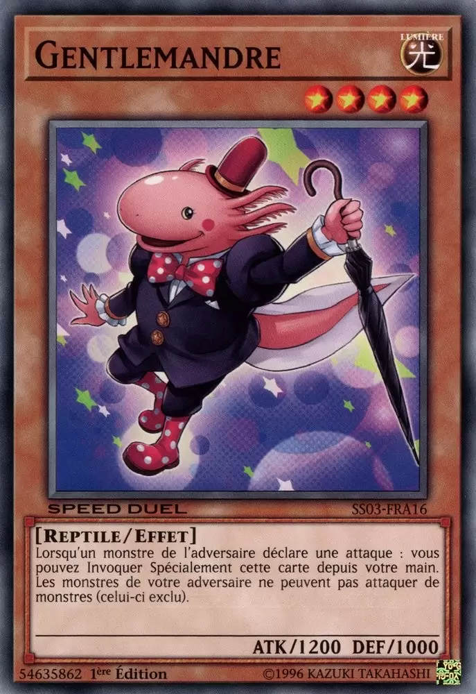 Speed Duel - Les Prédateurs Ultimes SS03 - Gentlemandre