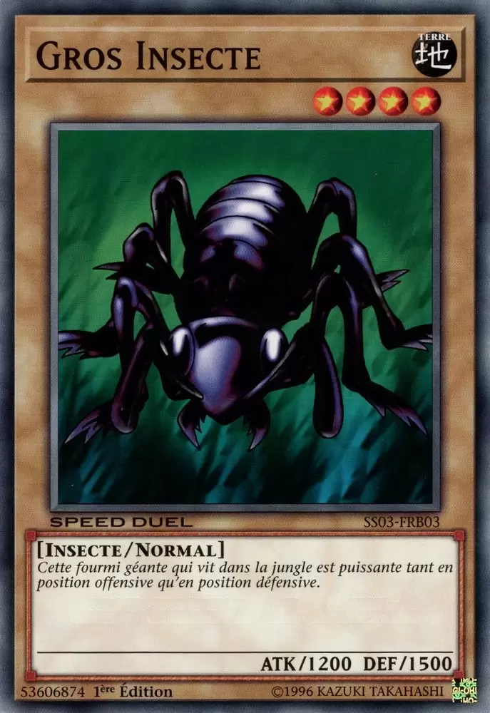 Speed Duel - Les Prédateurs Ultimes SS03 - Gros Insecte