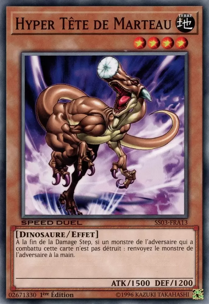 Speed Duel - Les Prédateurs Ultimes SS03 - Hyper Tête de Marteau
