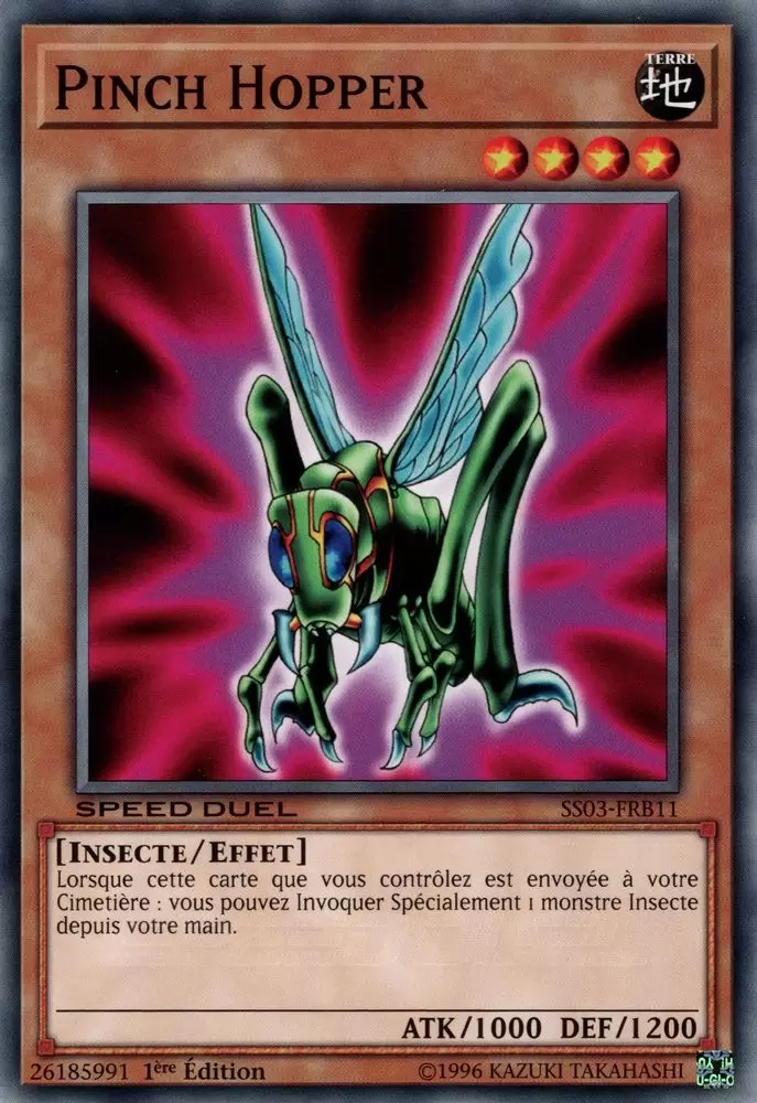 Speed Duel - Les Prédateurs Ultimes SS03 - Pinch Hopper