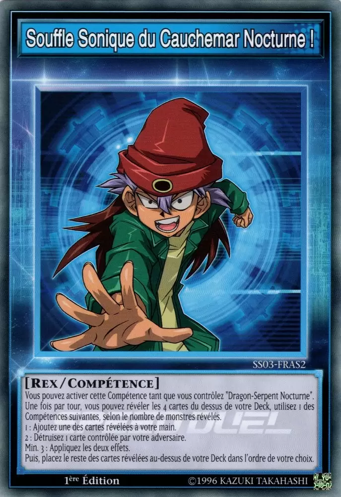 Speed Duel - Les Prédateurs Ultimes SS03 - Souffle Sonique du Cauchemar Nocturne !