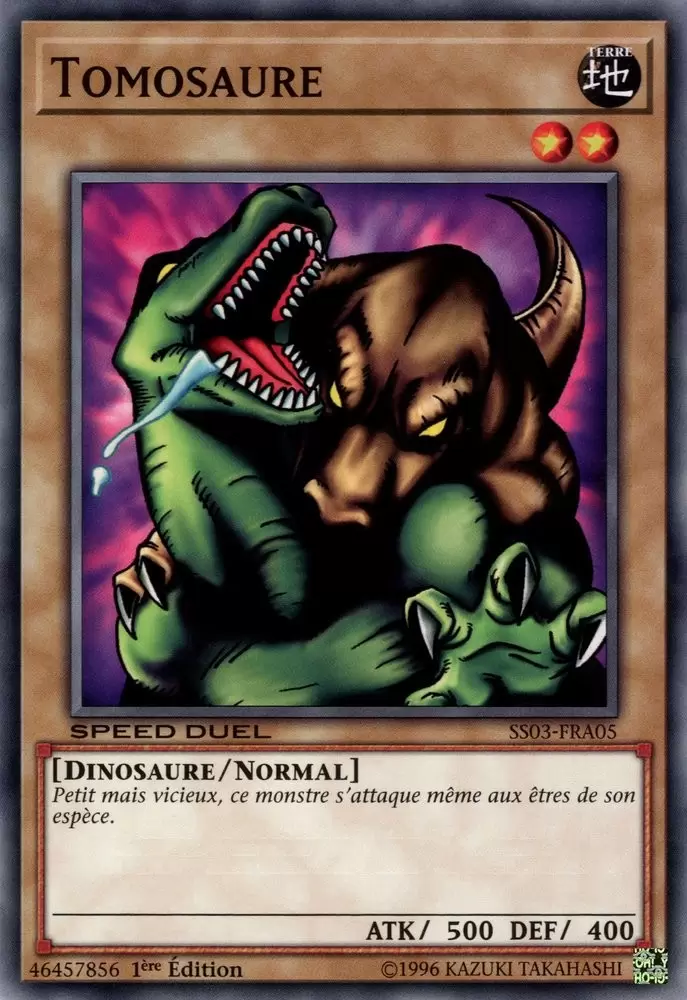 Speed Duel - Les Prédateurs Ultimes SS03 - Tomosaure
