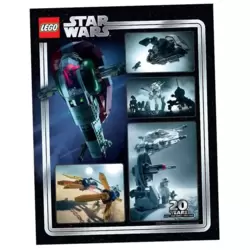 20th Anniversary LEGO Star Wars Art Print