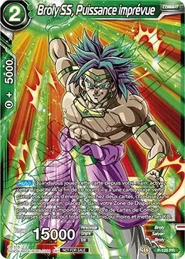 Dragon Ball Super Carte Promo FR - Broly SS, Puissance imprévue