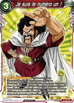 Dragon Ball Super Carte Promo FR - Je suis le numéro un !