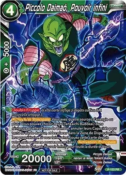 Dragon Ball Super Carte Promo FR - Piccolo Daimaô, Pouvoir infini