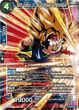 Dragon Ball Super Carte Promo FR - Son Goku Jr, Successeur héroïque