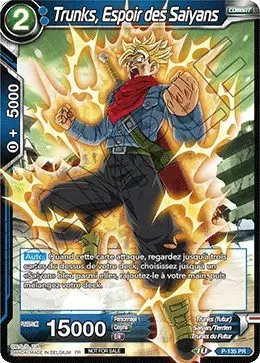 Dragon Ball Super Carte Promo FR - Trunks, Espoir des Saiyans