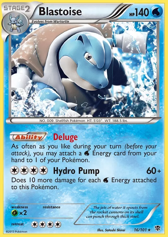 Plasma Blast - Blastoise
