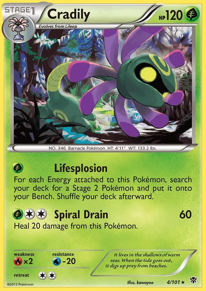 Plasma Blast - Cradily