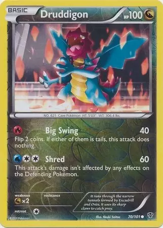 Plasma Blast - Druddigon Reverse